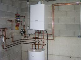 Installation chaudiere gaz