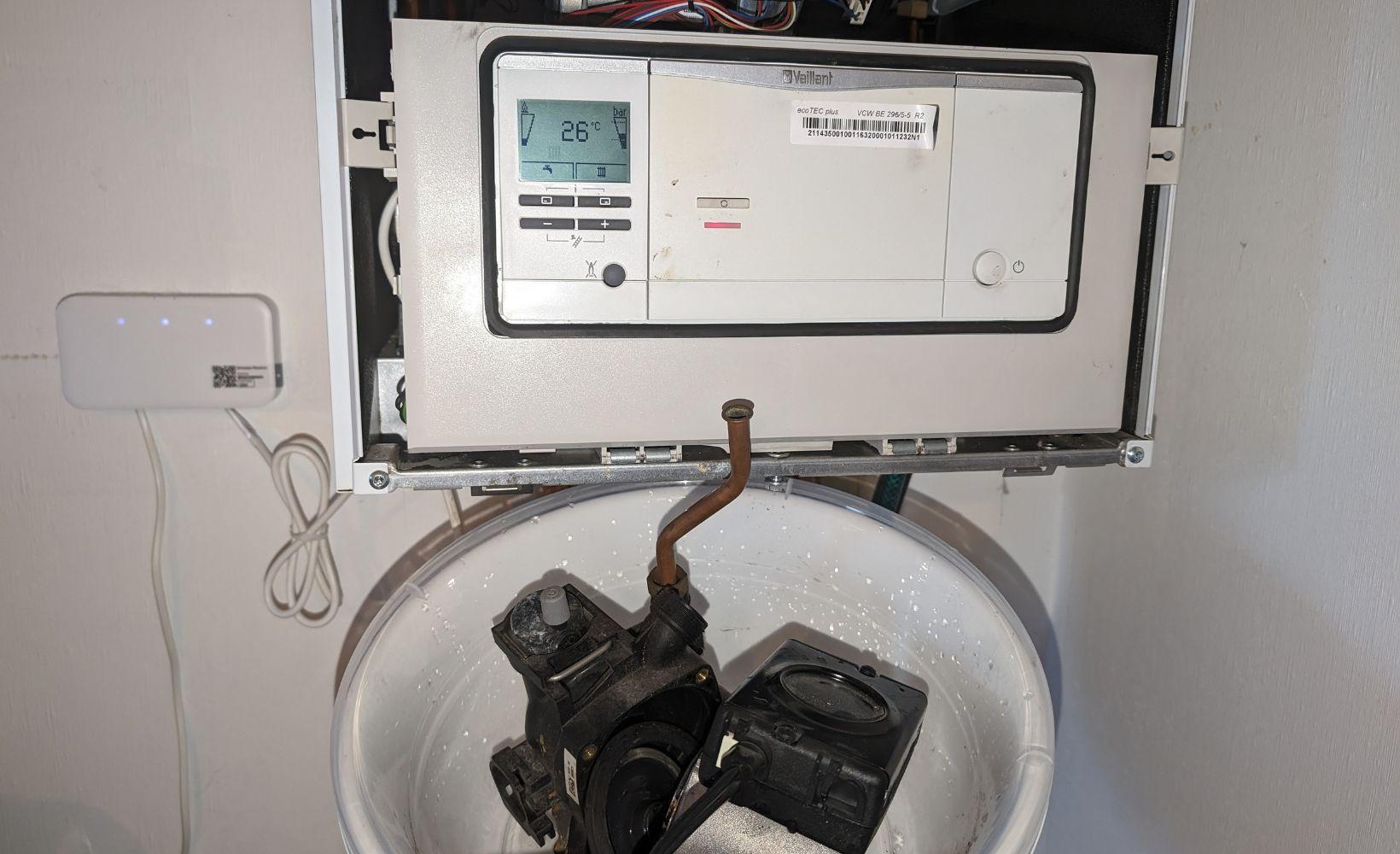 Depannage reparation de chaudiere vaillant avec vdk