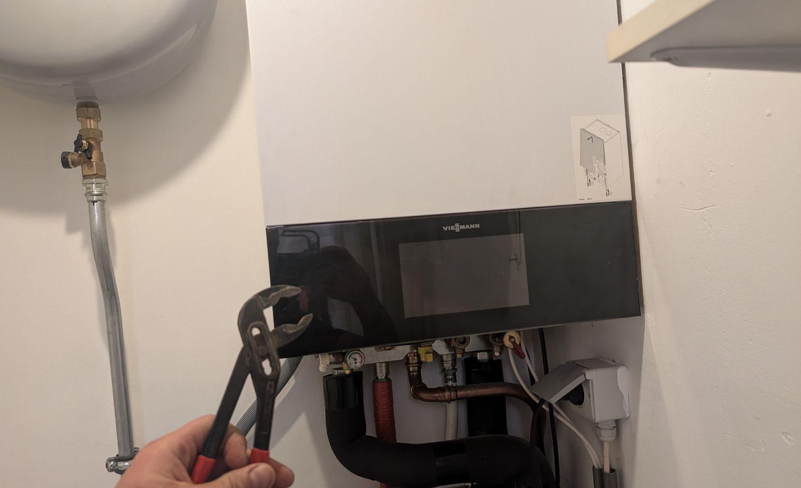 Installation chaudiere viessmann avec vdk chauffagiste